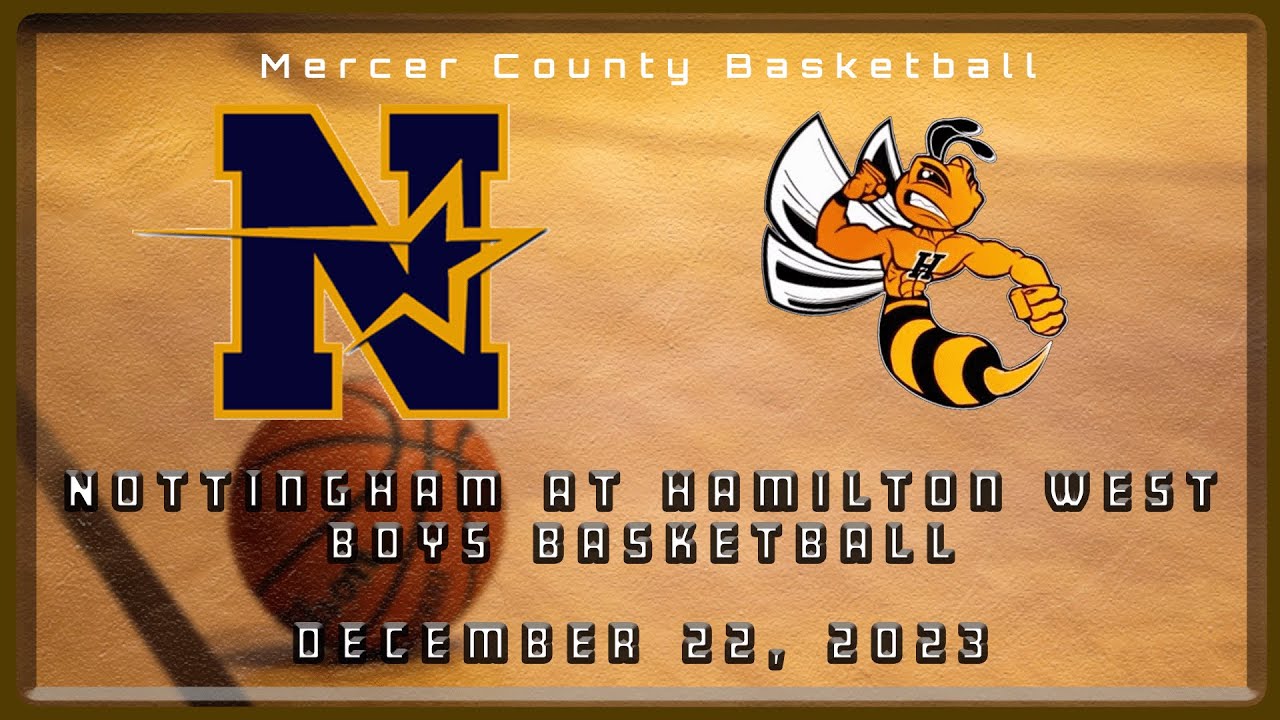 High School Basketball | Nottingham Northstars at Hamilton West Hornets Boys 12/22/23