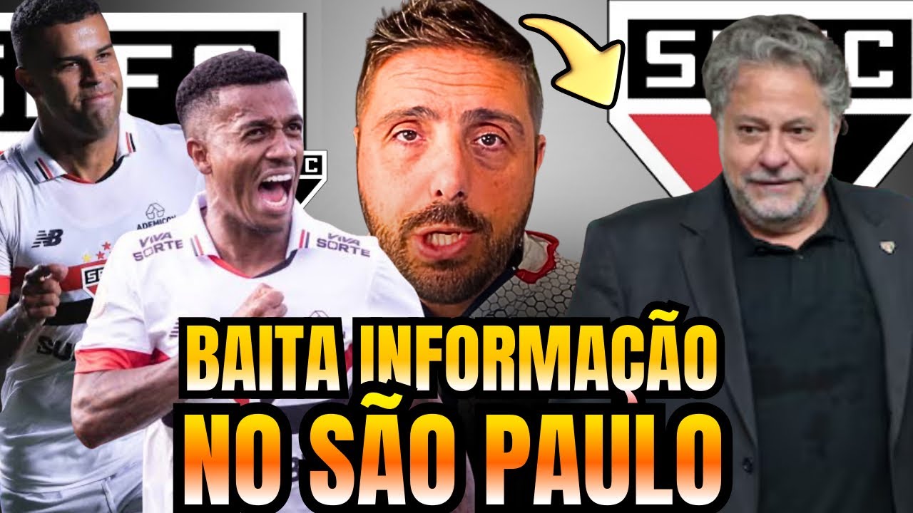EXLCUSIVO🚨NICOLA TRAS ATUALIZAÇÕES DO MERCADO DA BOLA DO SAO PAULO FC NESTE SÁBADO