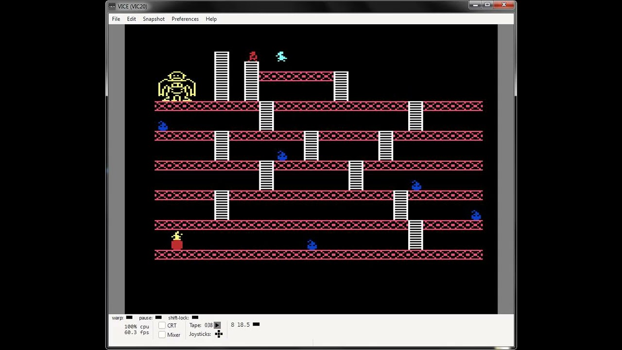 Konky Kong - Commodore VIC-20