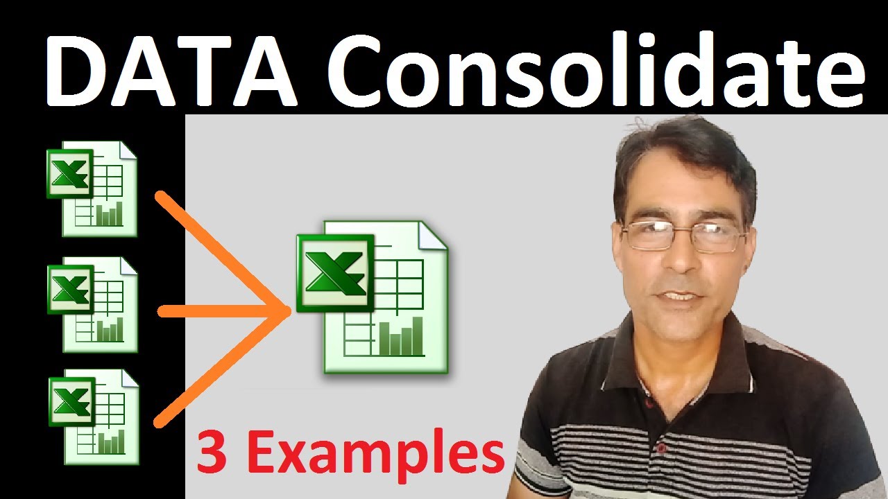 Data consolidate in excel | Data Consolidate from worksheet and workbook | Data consolidation hindi