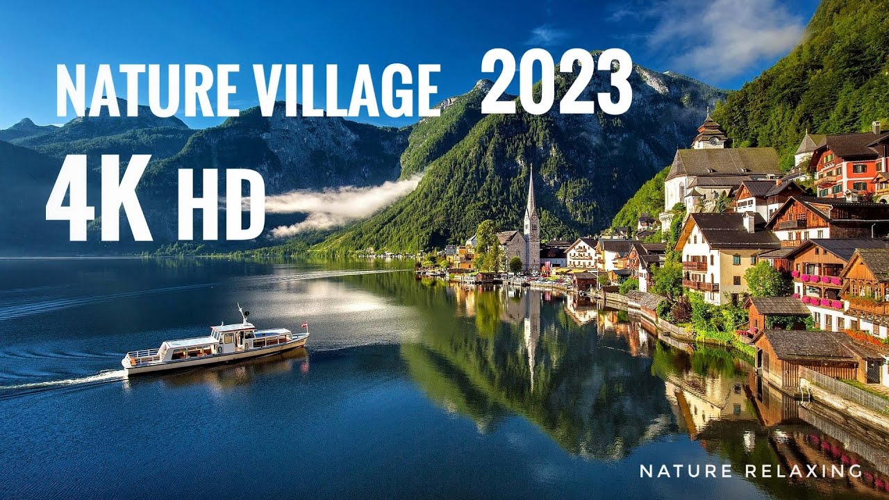 nature Village mix video 2023 || waterfall Manali nature relaxing video #monojdey #nature #village