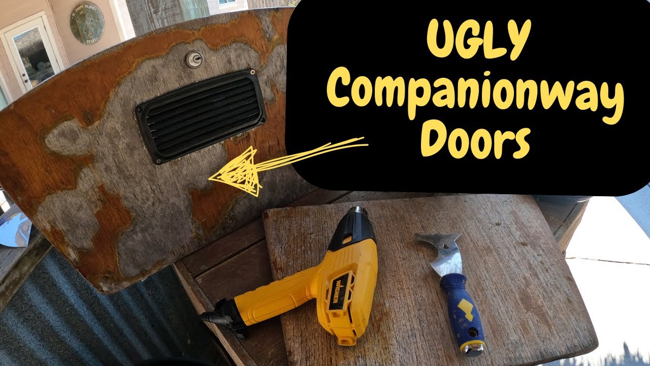 Easy Sailboat Companionway Door Restoration with Cetol Varnish