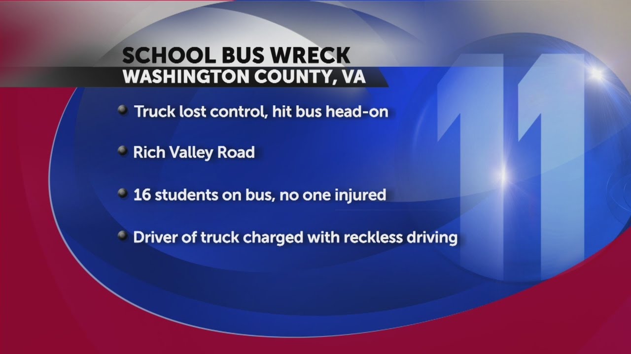 VSP: Truck hits Washington Co. school bus head-on; no injuries reported