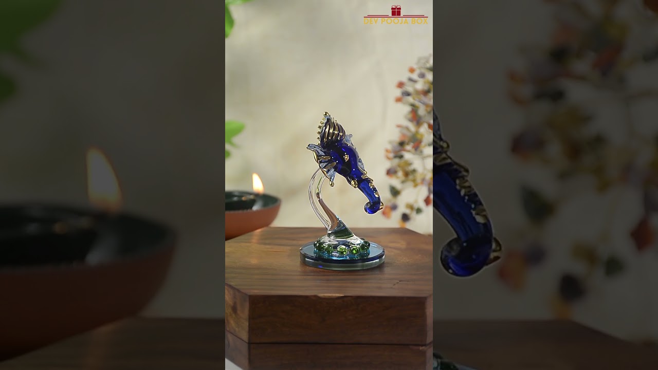 Premium glass ganesh #ganesh #glassganesh #devpoojabox