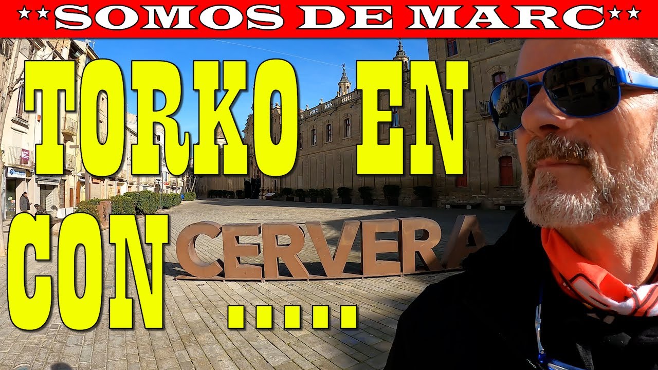 ¡¡Torko en CERVERA!!  Con ...  ¡¡Museo - Tienda Oficial MARC MÁRQUEZ - Murallas - Ayuntamiento!!