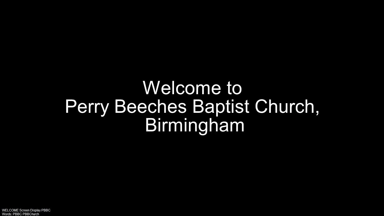 Sunday Baptism Service 1st February 2025