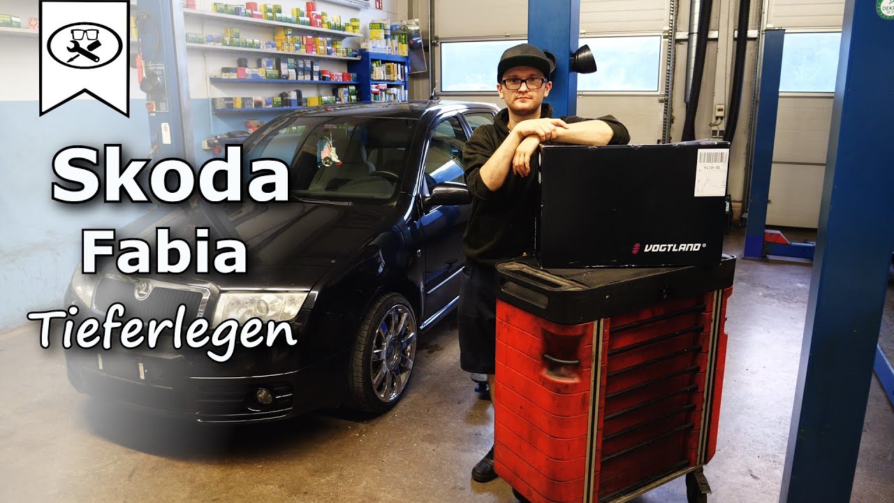 Skoda Fabia 1.9 TDI Vorne/Hinten Tieferlegen | lowering suspension | VitjaWolf | Tutorial | HD