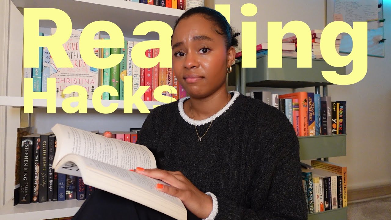 How to get out of a reading slump: 5 tips I swear by! 🎧📚✨