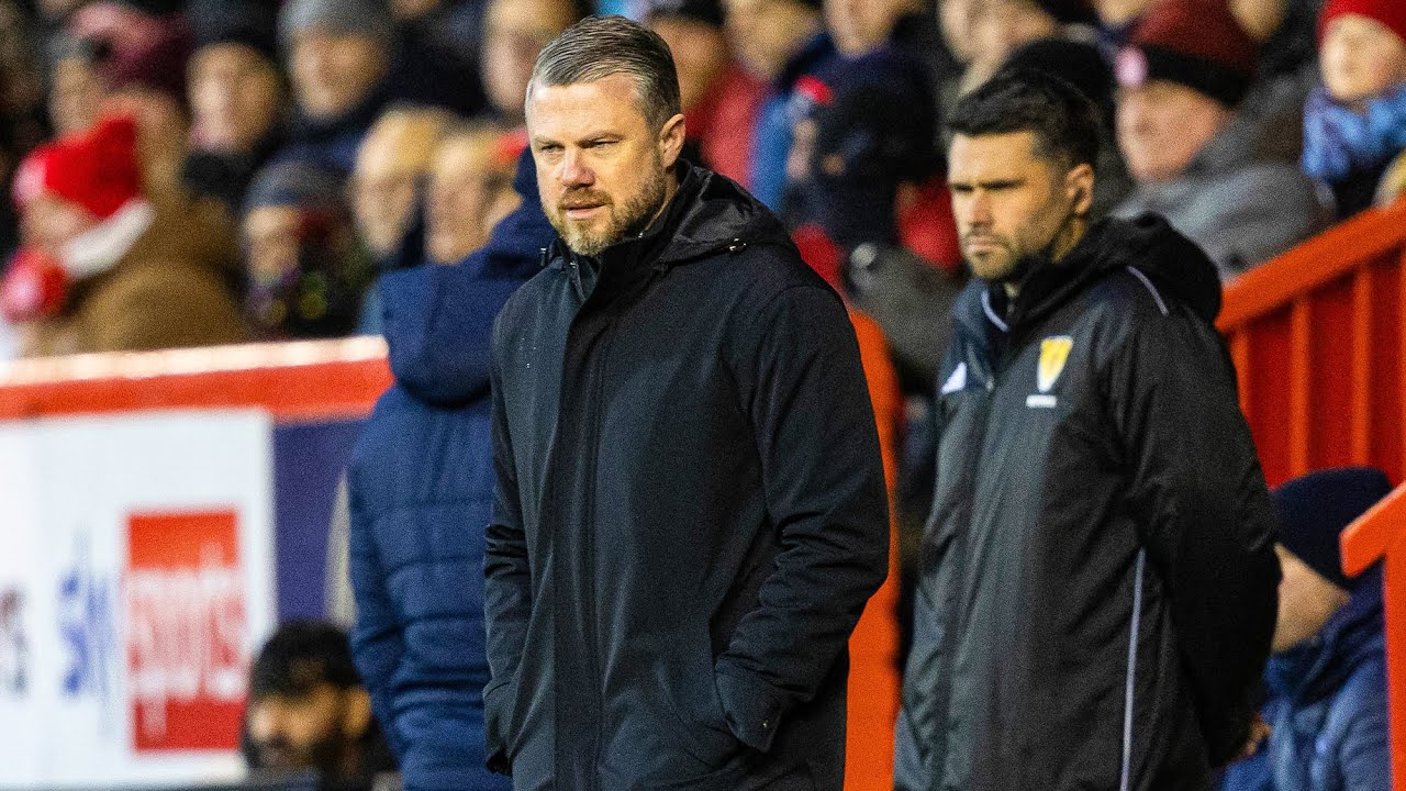 📺 The manager on our draw at Pittodrie with St Johnstone.