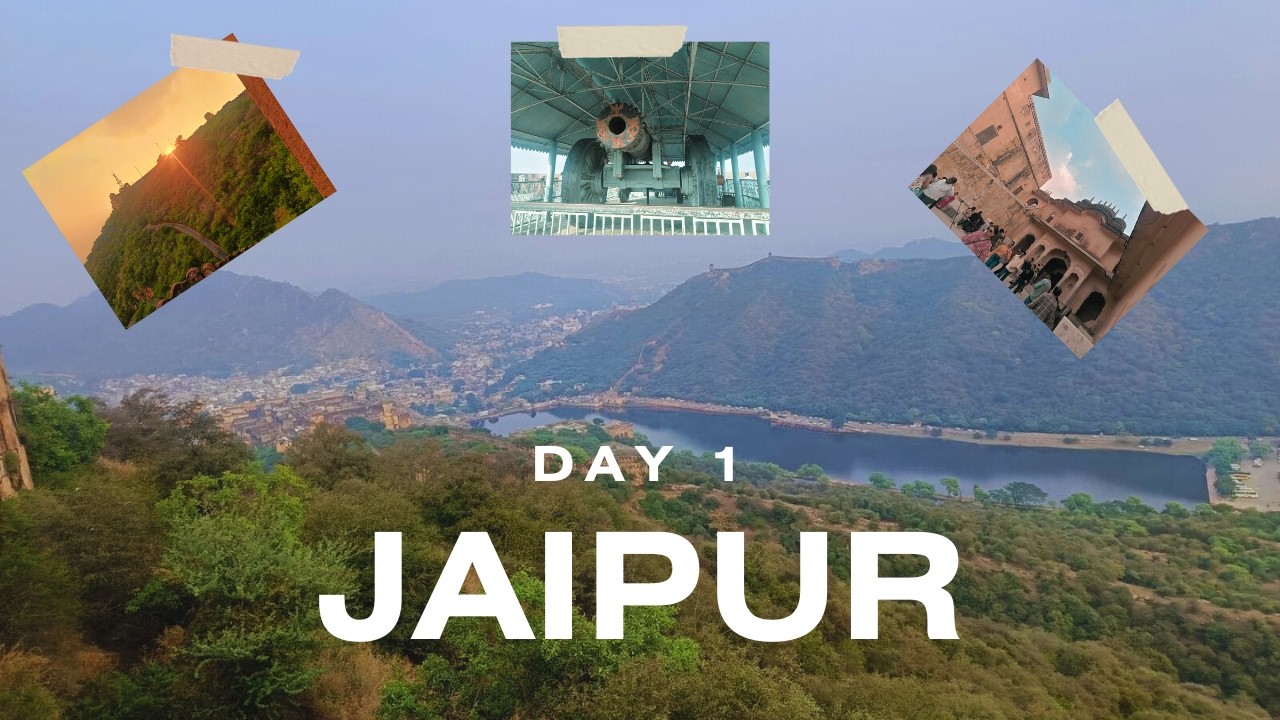 Trip to Jaipur - Day 1 || Nahargarh Fort || Jaigarh Fort