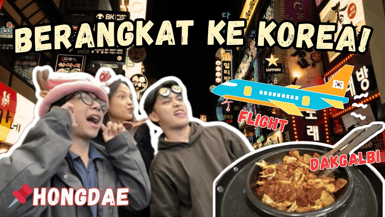 VLOG #1 - BERANGKAT KE KOREA! 🇰🇷