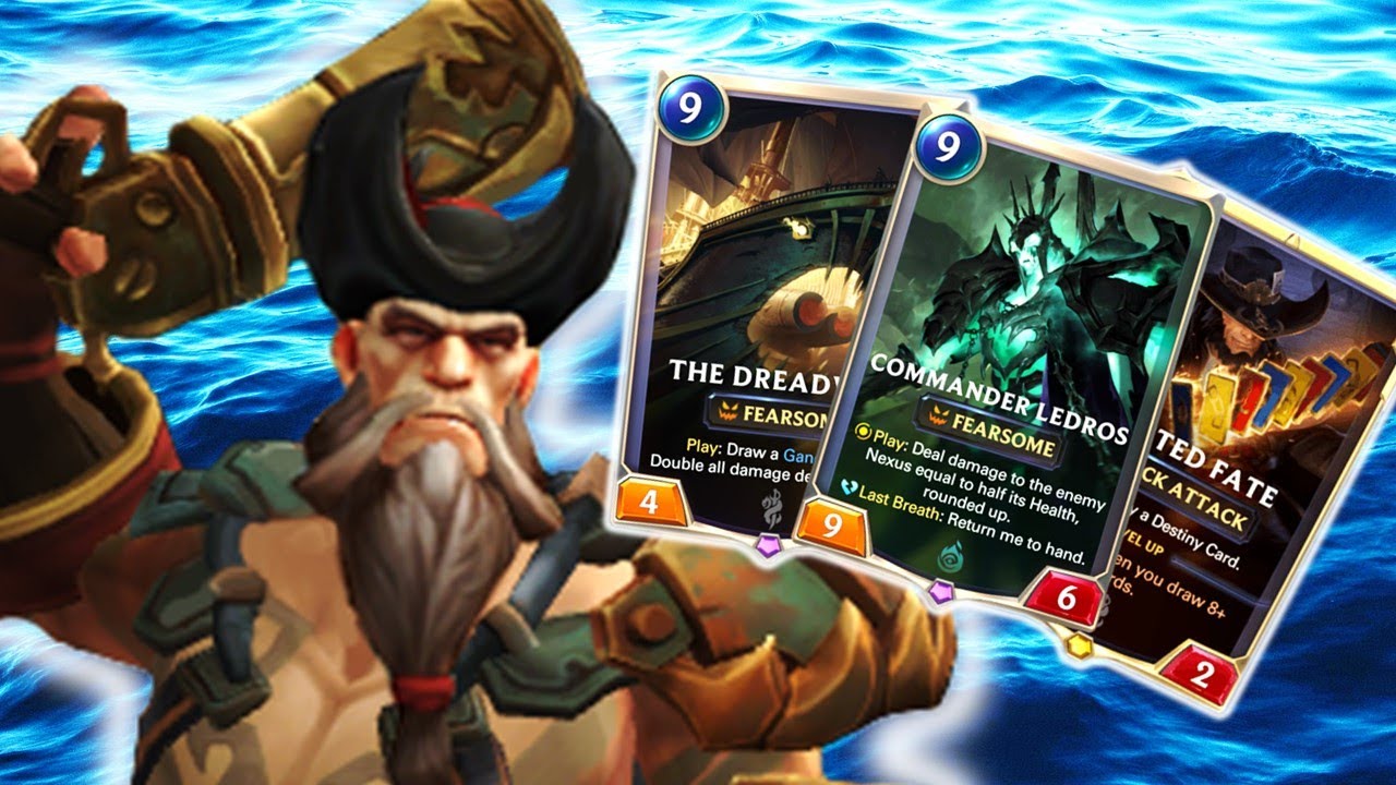 Gangplank Dreadway Ledros OTK! | Legends of Runeterra Bilgewater Deck | Rising Tides Expansion LoR