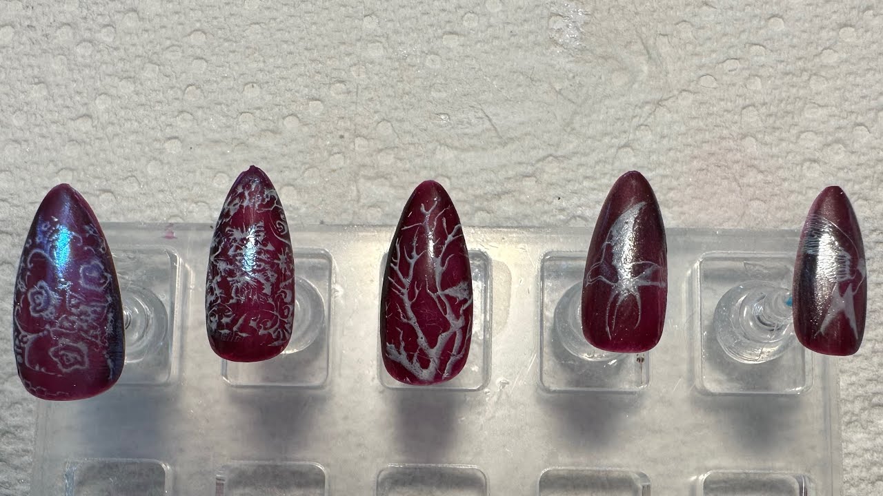 Wine And Stamping Gel A Winning Combo Sort Of