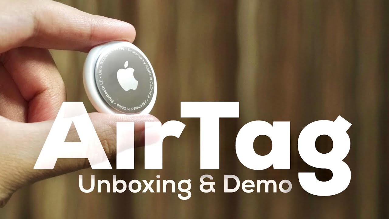 Apple AirTag: Tiny Tracker (Unboxing, Setup and Demo without U1)