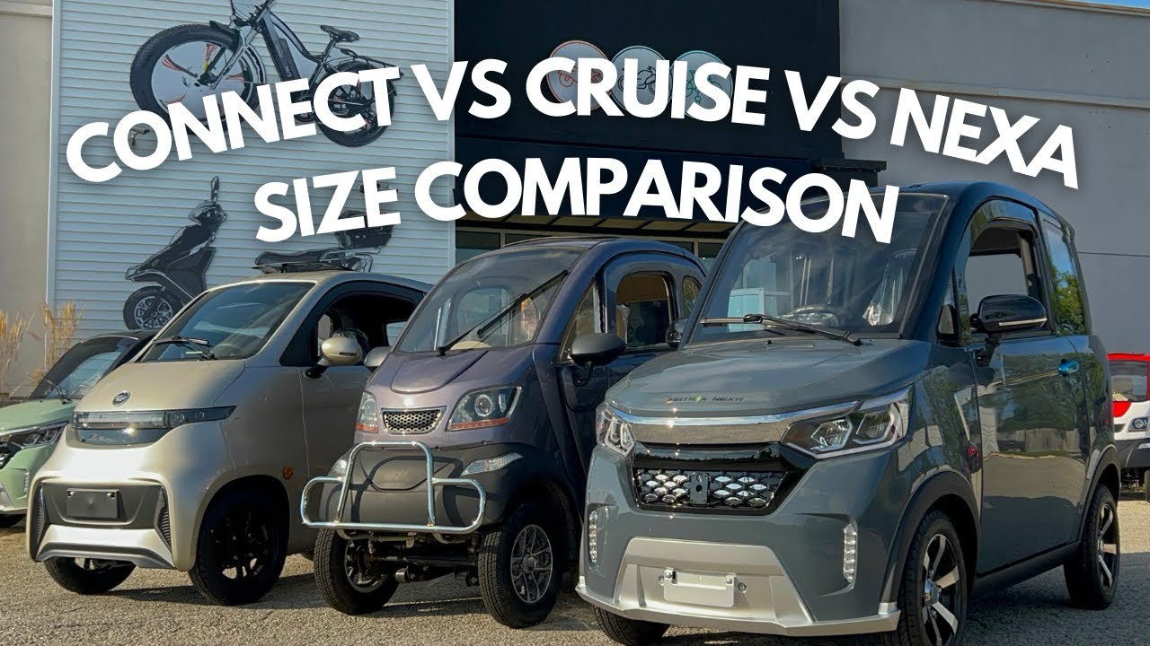 Enclosed Mobility Scooter Size Comparison | Ecolo Connect VS Ecolo Cruise VS Matrix Nexa 🚙