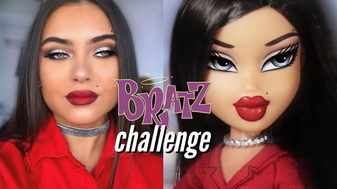 transforming myself into a bratz doll
