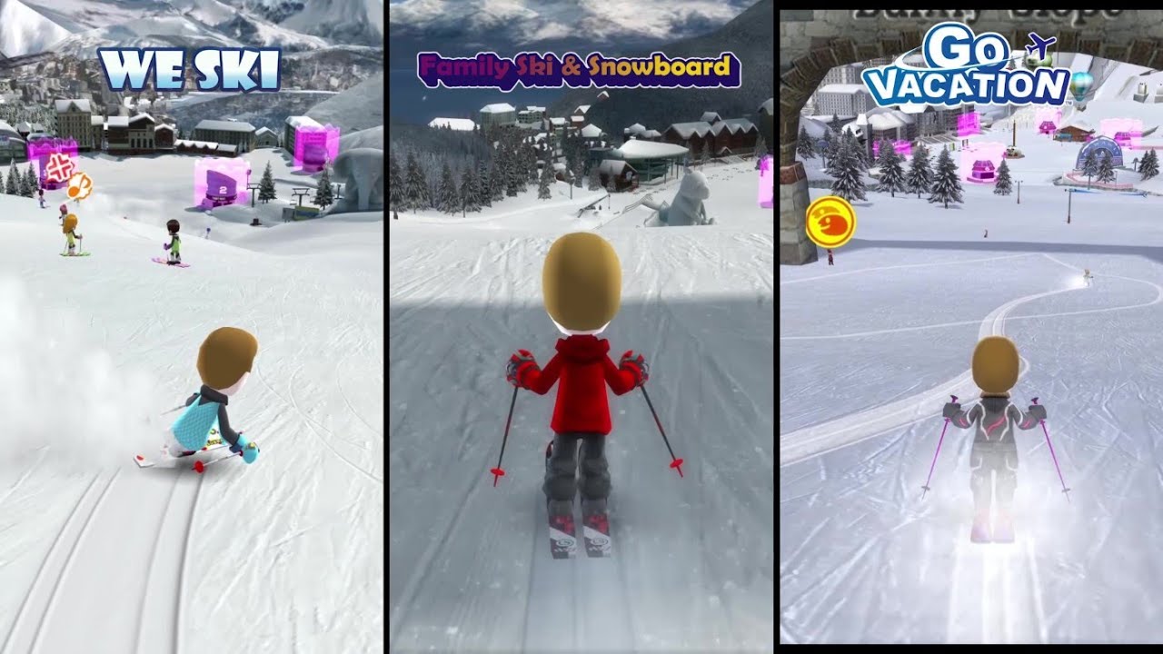 We Ski vs Family Ski & Snowboard vs Go Vacation | Direct Comparison