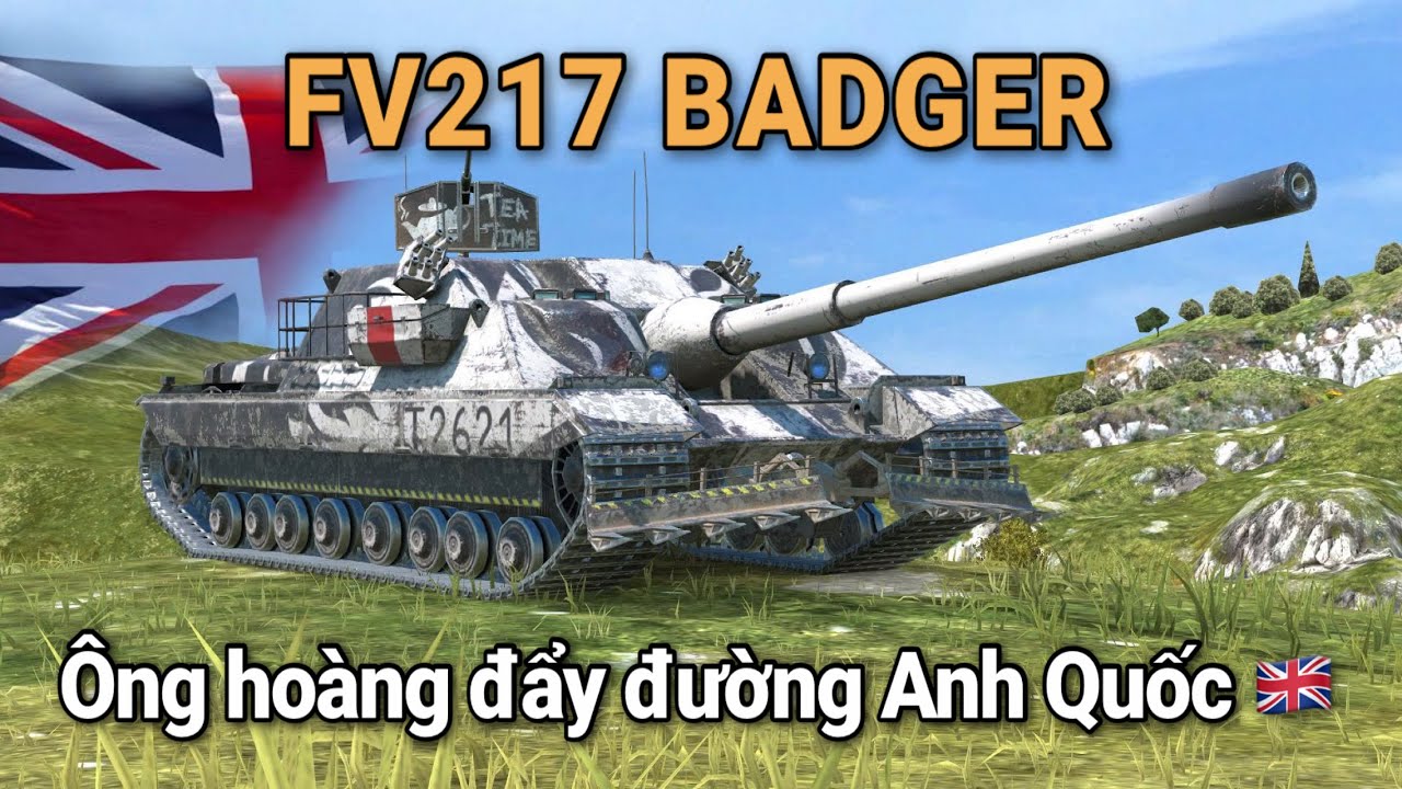 FV217 Badger - Ông hoàng đẩy đường Anh Quốc giờ còn mạnh? / World Of Tanks Blitz / Wot Blitz