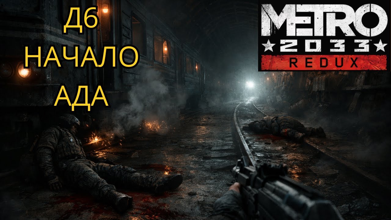 Вход в Д6 первые жертвы Metro 2033 Redux