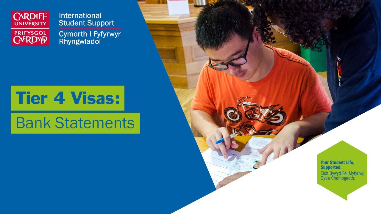 Tier 4 visas: bank statements