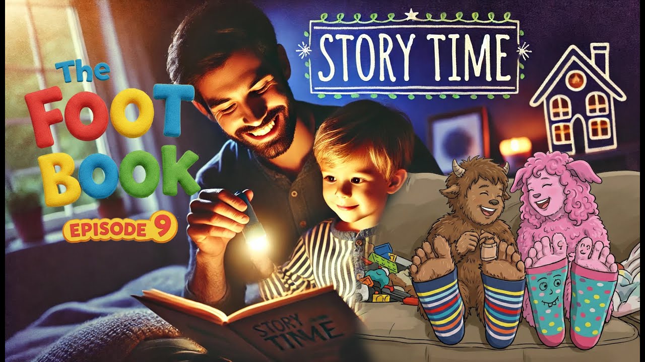 Story Time Nine - The Foot Book (Reading Children's Book)