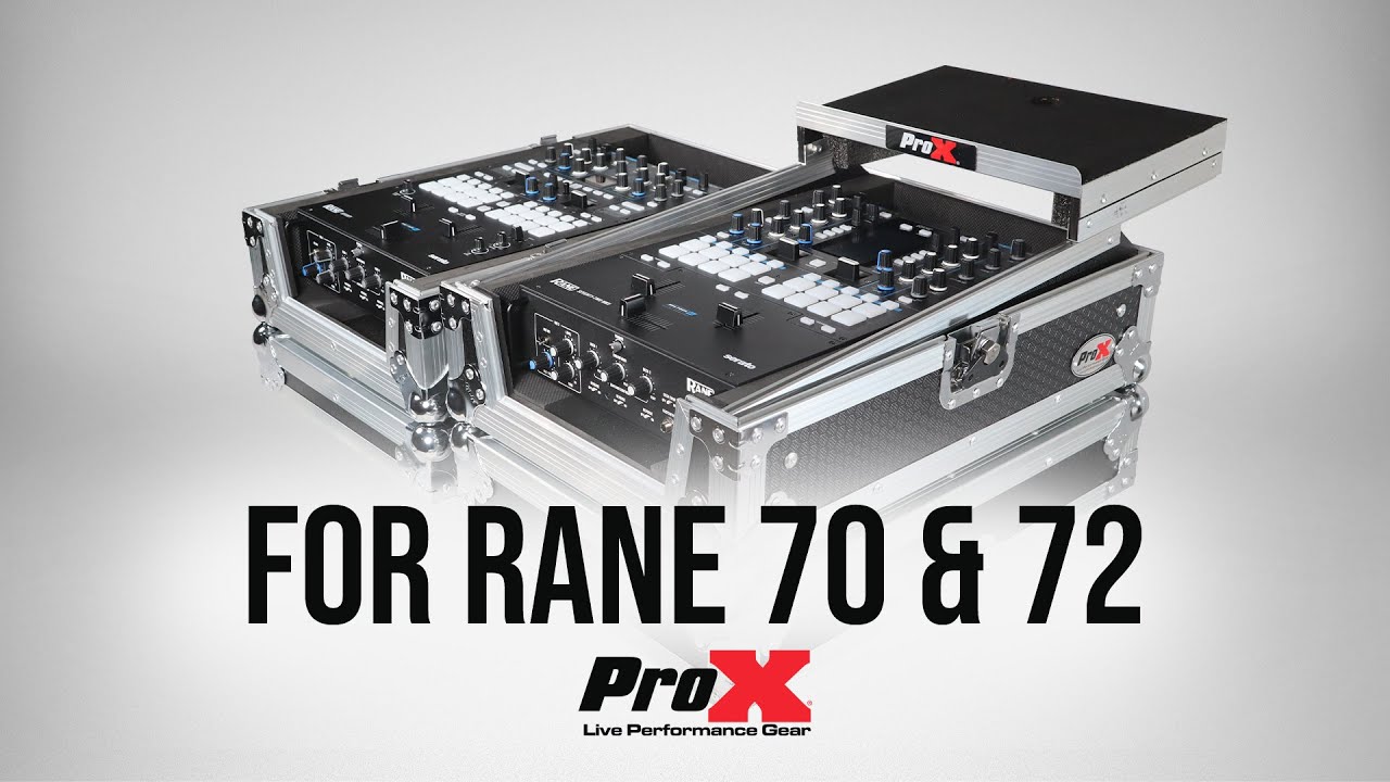 Flight Case for Rane Seventy-Two 72 and Rane Seventy 70 DJ Mixer