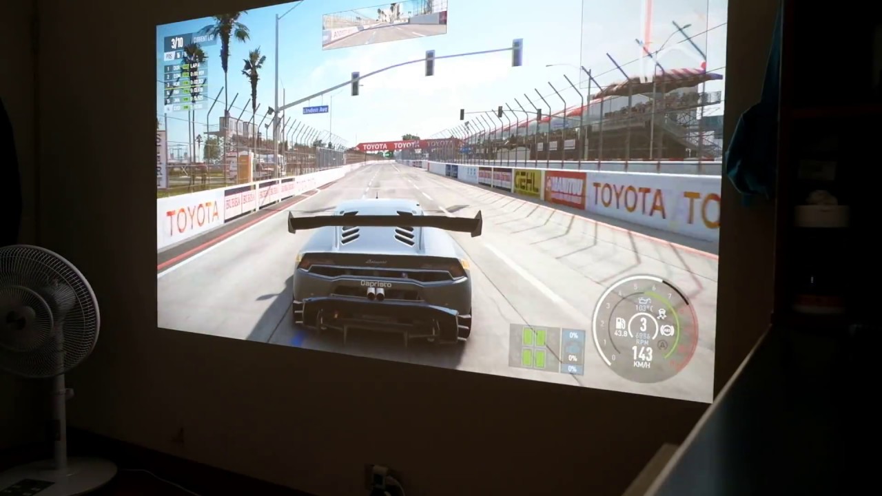 BENQ W2000 投影機-遊戲測試
