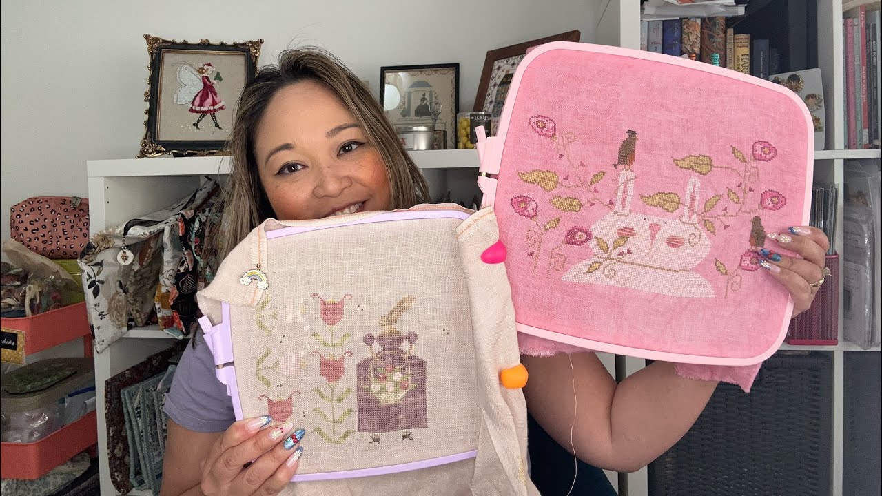 Flosstube: lots of beach stitching!