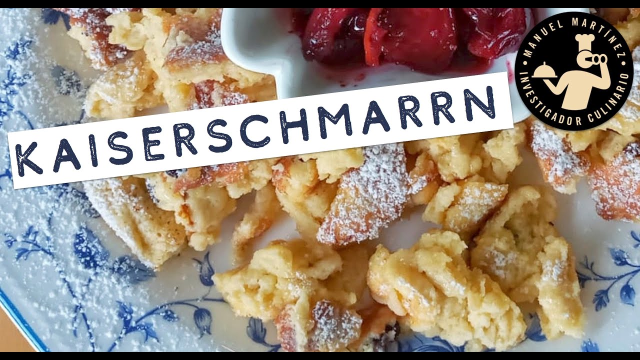 Haga fácilmente el Kaiserschmarrn.  Postre tradicional de Austria. (en Español)