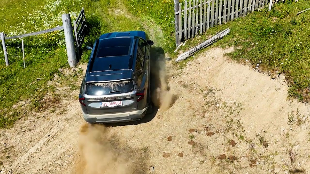 Dacia Bigster 4x4 Drone Offroad