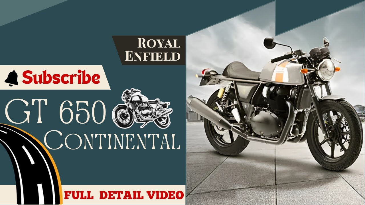 GT 650 Continental 2023 | Royal Enfield | Full Detail Video | Must Watch |