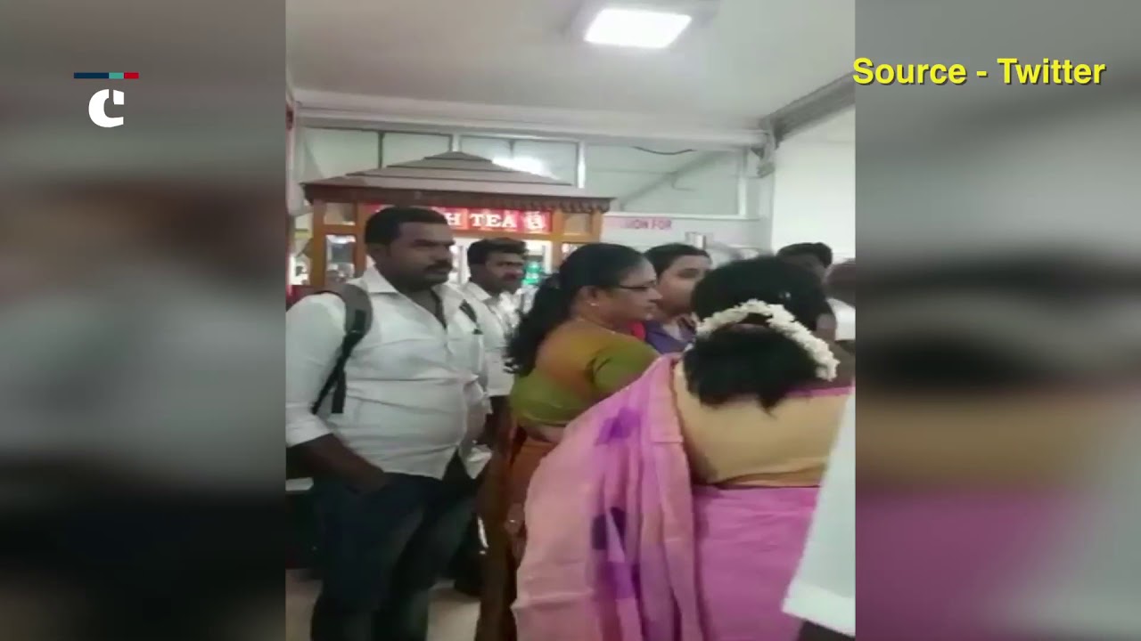 Anti BJP slogan: Female student held for shouting 'fascist BJP government' on plane in Tuticorin