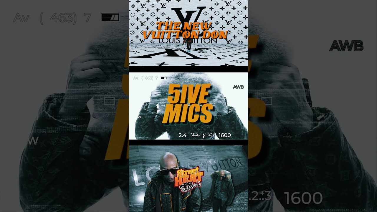 5ive Mics - New Vuitton Don (Prod by Scram Jones) #short #hiphop #rap #5ivemics #song #music