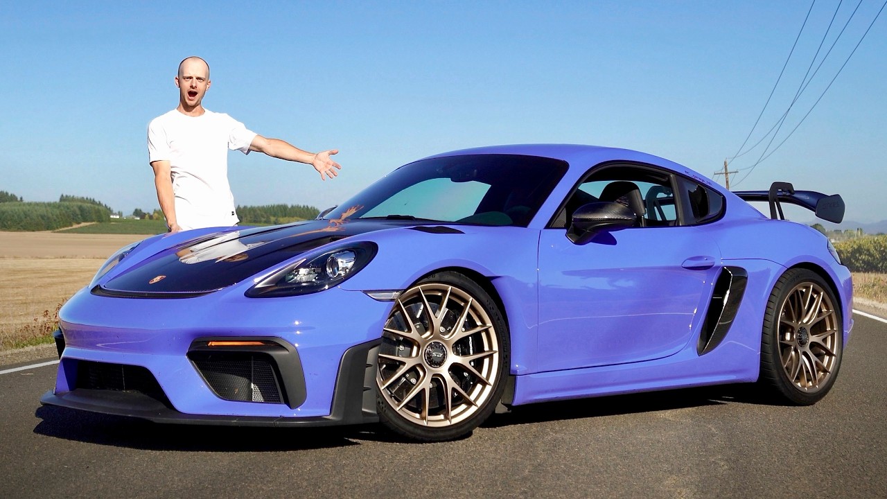The Cayman GT4 RS Is So Good, Porsche Abandoned Its EV Plans