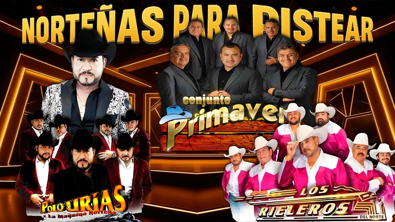 Puras Norteñas Pa' Pistear Mix 2026🍻Polo Urias, Los Rieleros Del Norte, Conjunto Primavera🍻