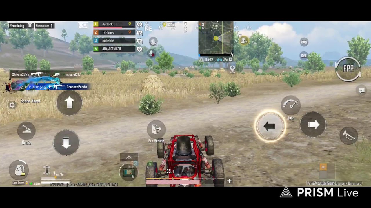Live streaming of GOJO IS LIVE new update#bgmi #pubg #live