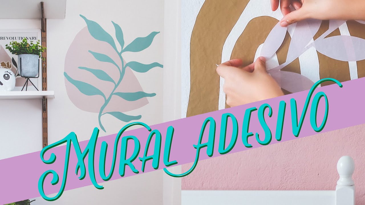 Como fazer murais na parede com vinil adesivo