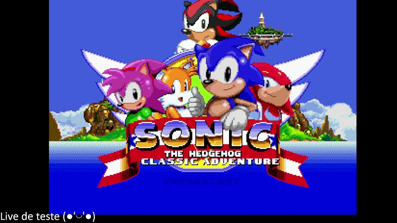 Gameplay Sonic The Hedgehog Classic Adventure (Fan Game)
