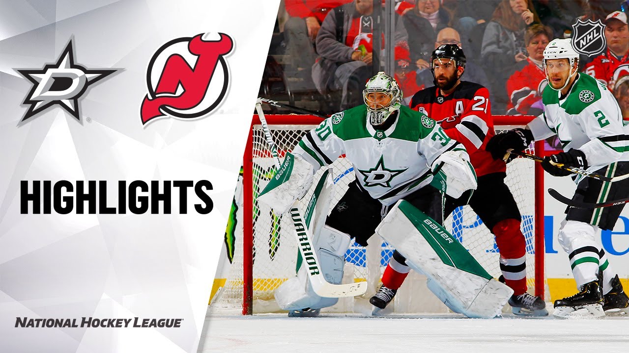 NHL Highlights | Stars @ Devils 2/1/20