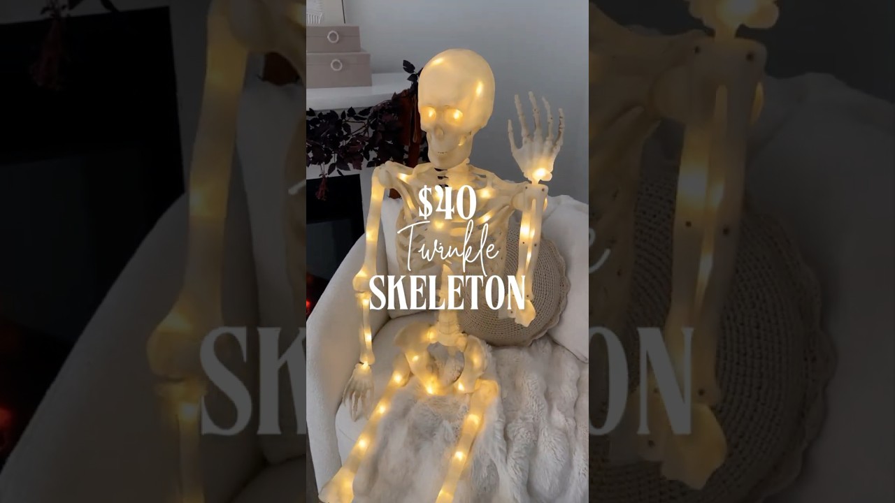 ✨🎃 Walmart Twinkle Skeleton 🎃✨