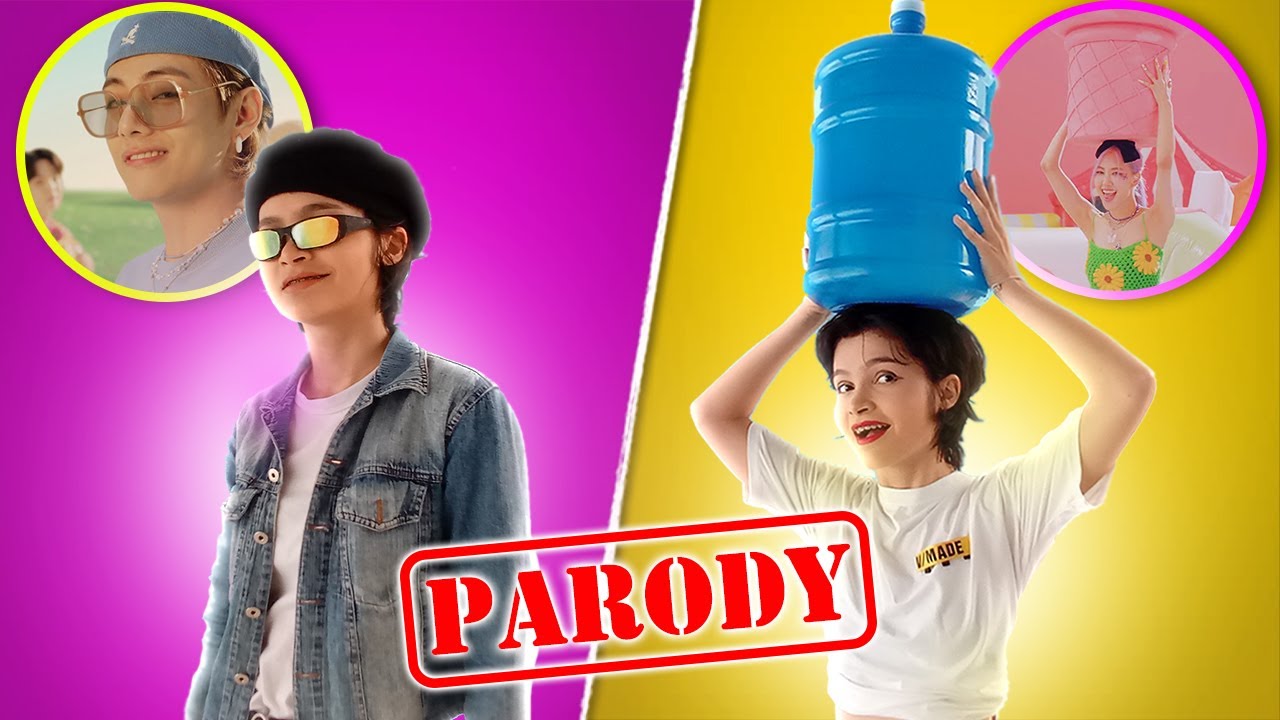 [PARODY] BTS - DYNAMITE + BLACKPINK - ICE CREAM (With Selena Gomez) MV | Frost Dance Cover