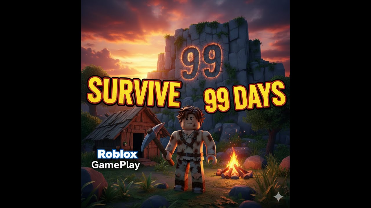 Roblox - Survive 99 Days GamePlay Video