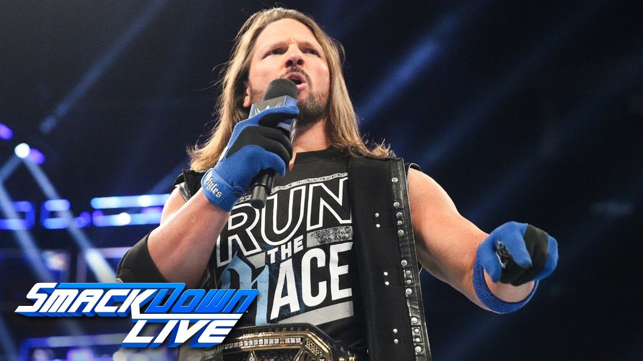 Эй Джей Стайлз возвращается, чтобы ответить Самоа Джо: SmackDown LIVE, 7 августа 2018 г.