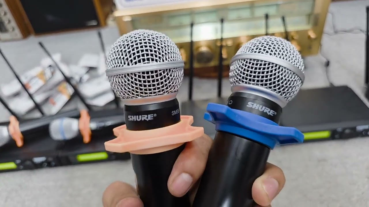Cập bến Shure KSM 9 _ NXN8 S và     Míc Shure ULXP 4 _ SM 58 / Beta 58a / Beta 87
