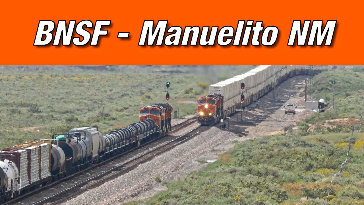 Railfanning BNSF's Southwest Transcon Part 12: Trains at Manuelito, New Mexico