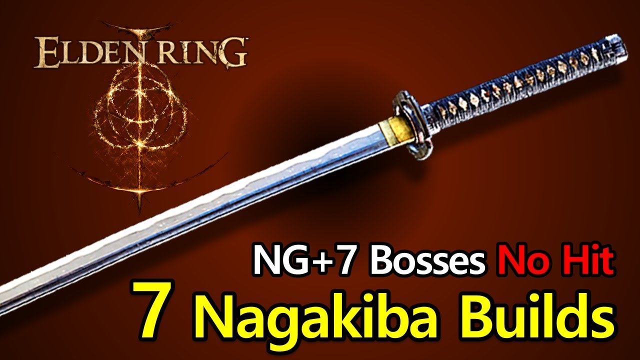 Elden Ring - 7 Nagakiba Builds vs NG+7 bosses fights #eldenring #gaming
