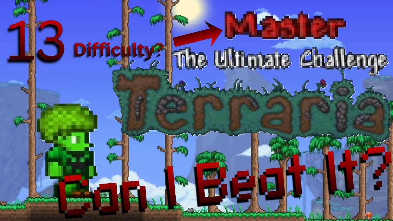 Can I Beat Terraria On The Hardest Difficulty? (First Master Mode Playthrough) [13]