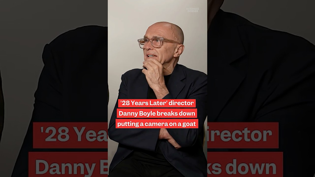 #DannyBoyle explains how he used cameras on goats and #drones in 