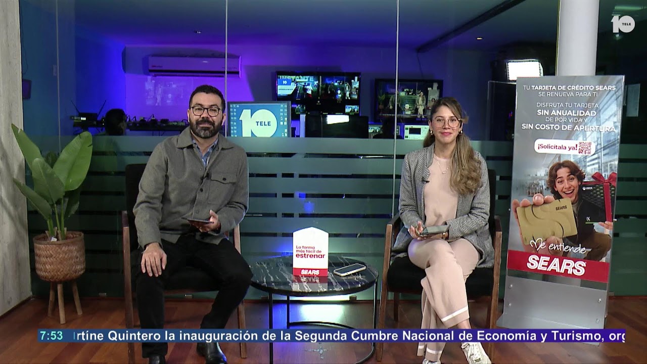 Tele 10 Noticias con Victoria Leija y Gabriel Carrillo