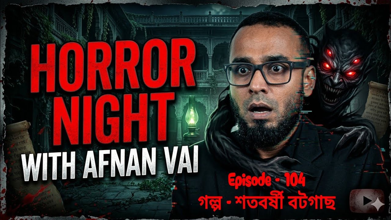 Horror Night With Afnan Vai (গল্প - শতবর্ষী বটগাছ) #afnanvai 
